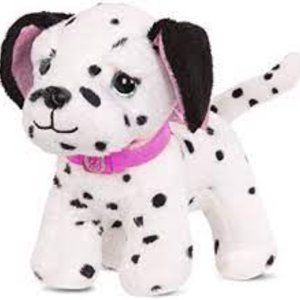 NWT Glitter Girls Pepper Plush Toy Dog for 14" Dolls